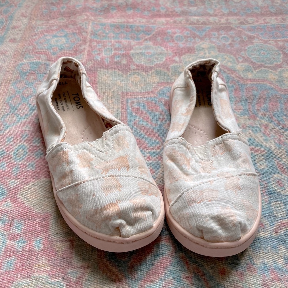 Pink Toms 13 piggy stamp